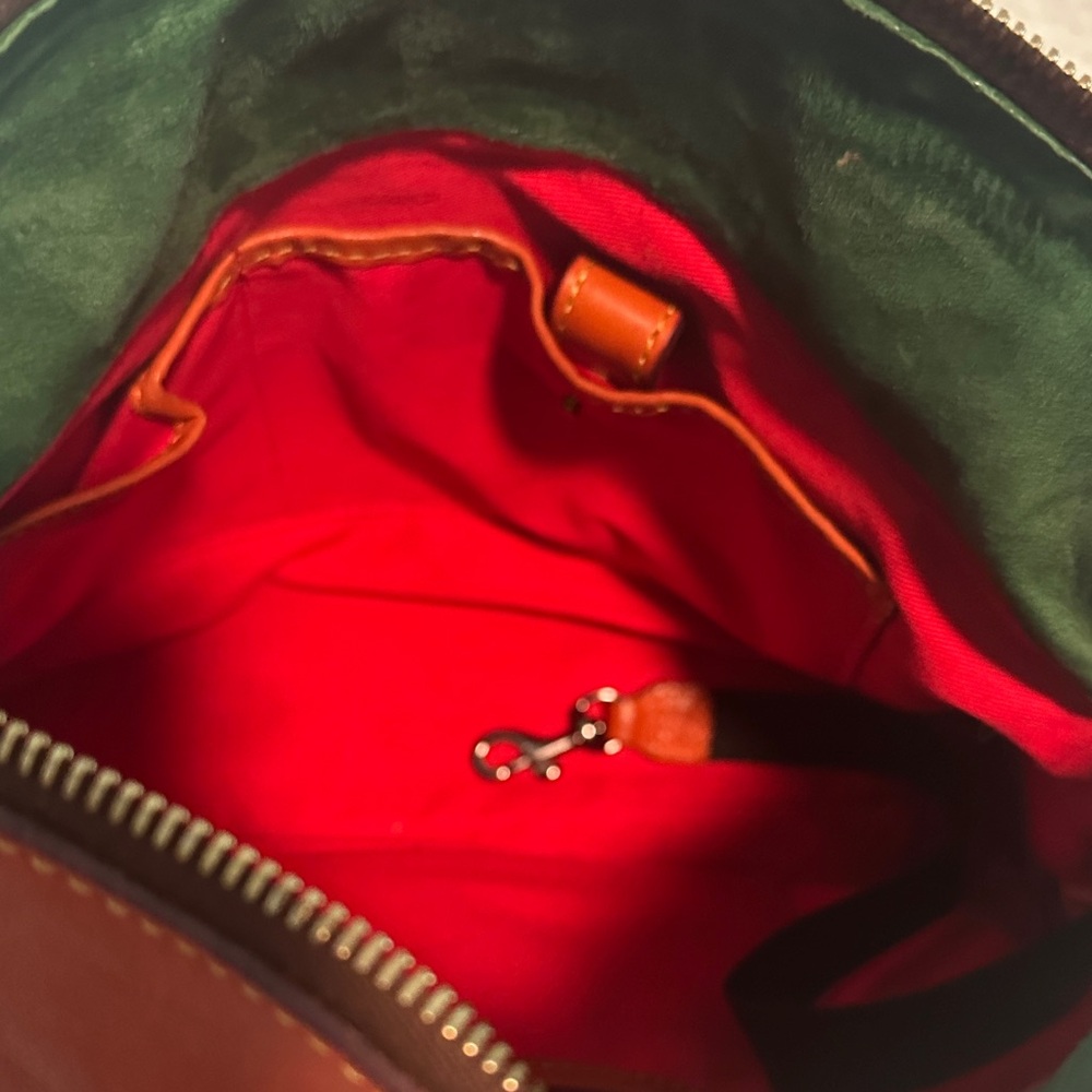 Dooney & Bourke Women's Tan Leather Bag - Picture 8 of 12